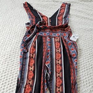 Free People All Shook Up Jumpsuit NWT Size 8
